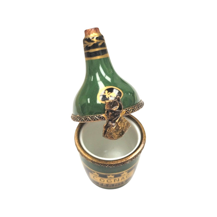 Cognac Elegance Box for Gift Giving Porcelain Limoges wine spirit men special Limoges Box france French Trinket Box