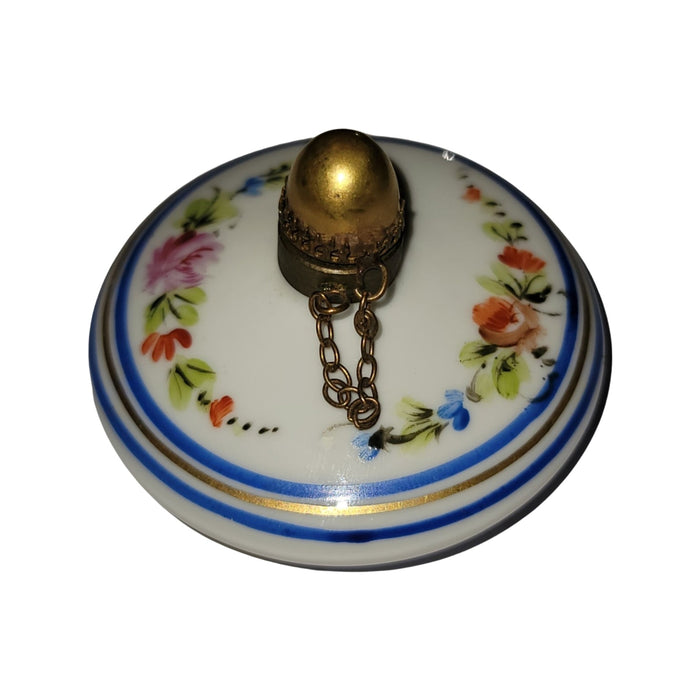 Porcelain Perfume Elegance for Home Decor Porcelain Limoges perfume French Trinket Box