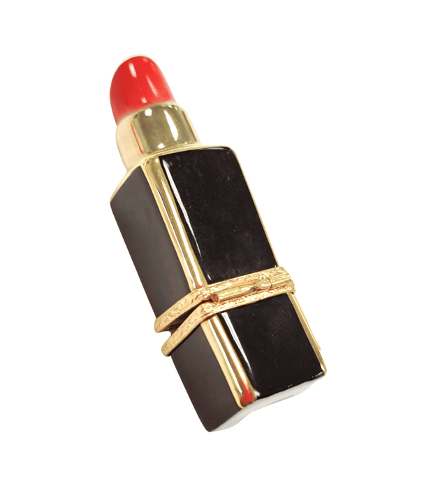 Lipstick Red Limoges Box for Collectors Porcelain Limoges fashion French Trinket Box