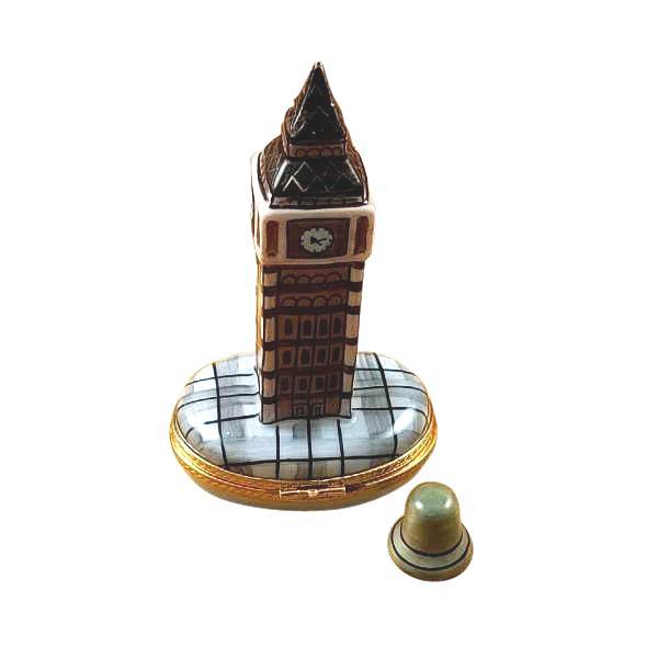 Big Ben Porcelain Collectible for Art Enthusiasts Porcelain Limoges travel world monuments French Trinket Box