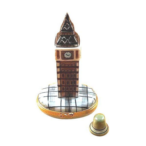 Big Ben Porcelain Collectible for Art Enthusiasts Porcelain Limoges travel world monuments French Trinket Box