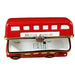 London Double Decker Bus for Collectors Porcelain Limoges travel vehicle French Trinket Box