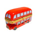 London Double Decker Bus for Collectors Porcelain Limoges travel vehicle French Trinket Box