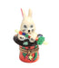 Magic Rabbit in Red Hat Magician-rabbit professional kids maternity fine spiritual-CH3S128RED