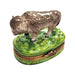 Majestic Buffalo Figurine for Collectors Porcelain Limoges limoges boxes farm animal French Trinket Box