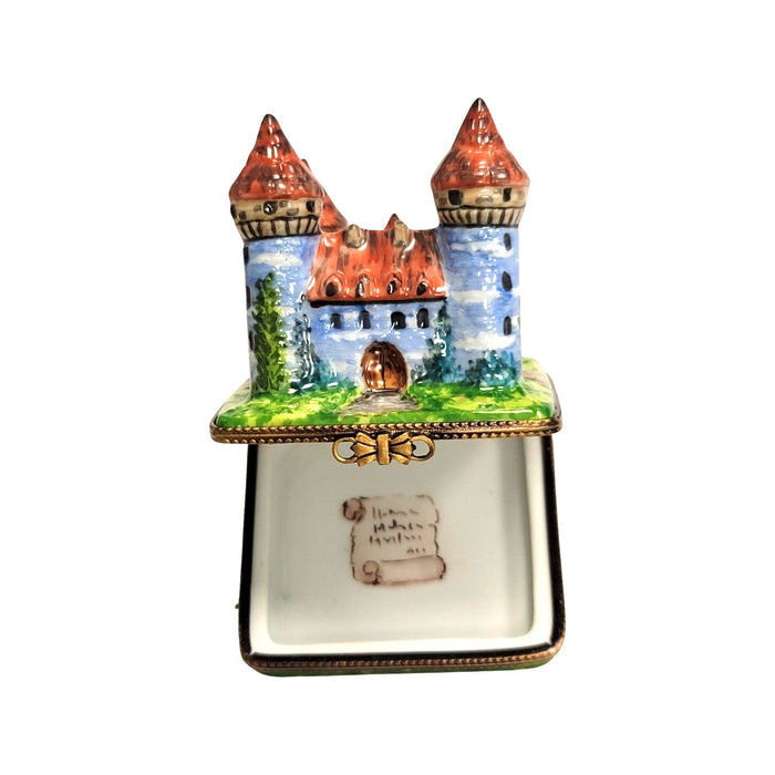 Majestic Castle Limoges Box for Collectors Porcelain Limoges monuments travel myth Fairy Tale French Trinket Box
