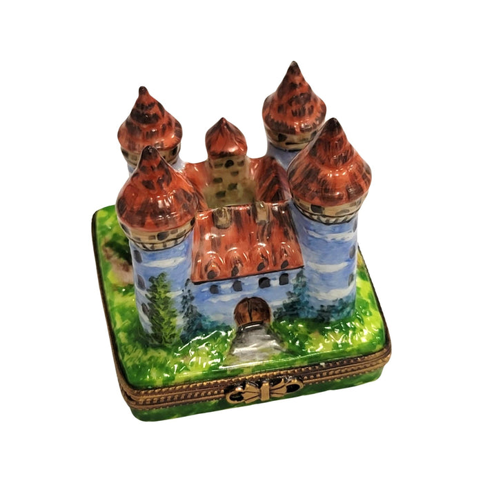 Majestic Castle Limoges Box for Collectors Porcelain Limoges monuments travel myth Fairy Tale French Trinket Box