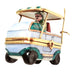Man in Golf Cart Sports Limoges Box Porcelain Figurine-sports golf limoges box-CH3S451