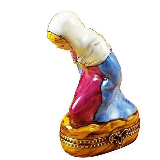 Mary Limoges Box for Elegant Gifting Porcelain Limoges nativity French Trinket Box
