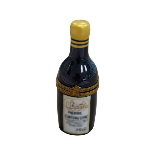 Medoc Bottle Wine Limoges Box Porcelain Limoges wine French Trinket Box
