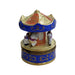 Merry Go Round Carousel Charm for Collectors Porcelain Limoges Carnival French Trinket Box