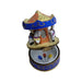 Merry Go Round Carousel Charm for Collectors Porcelain Limoges Carnival French Trinket Box