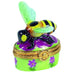 Mini Bee Limoges Box for Collectors Porcelain Limoges bugs critters French Trinket Box