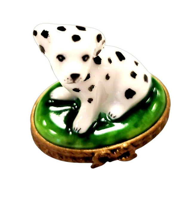 Mini Dalmation Dog Limoges Box Porcelain Figurine-Dog LIMOGES BOXES-CH2P255