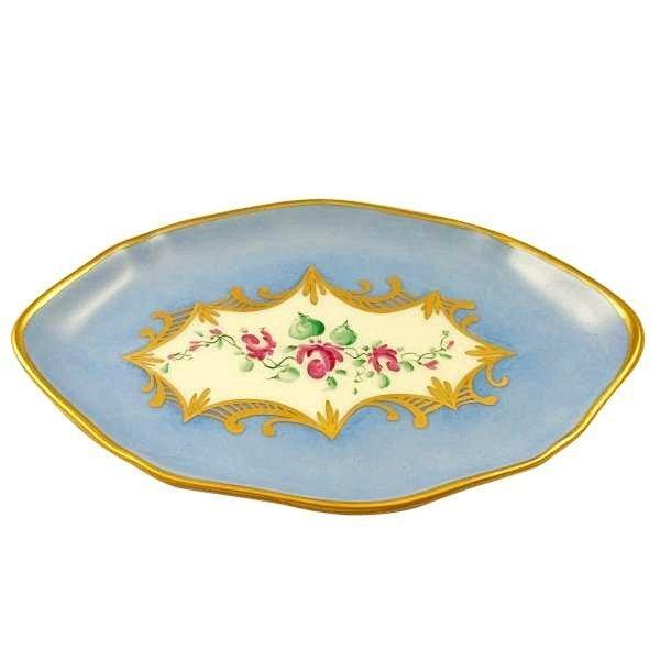 Light Blue Tea Set for Elegant Gatherings Porcelain Limoges China French Trinket Box