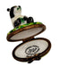 Mini Panda Bear Limoges Box for Collectors Porcelain Limoges bear French Trinket Box
