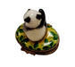 Mini Panda Bear Limoges Box for Collectors Porcelain Limoges bear French Trinket Box