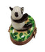 Mini Panda Bear Limoges Box for Collectors Porcelain Limoges bear French Trinket Box