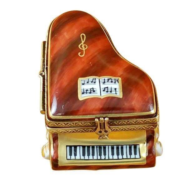 Mini Piano Keepsake for Music Lovers Porcelain Limoges music French Trinket Box