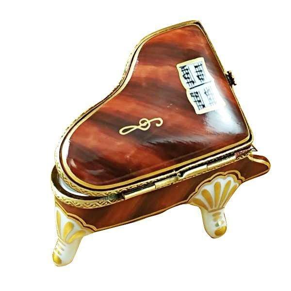 Mini Piano Keepsake for Music Lovers Porcelain Limoges music French Trinket Box