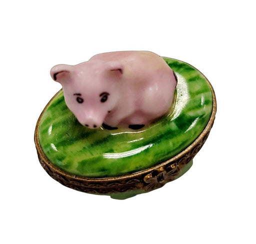 Mini Pig Limoges Box Porcelain Figurine-farm LIMOGES BOXES-CH2P227X