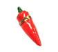 Mini Red Pepper Limoges Box for Collectors Porcelain Limoges vegetables French Trinket Box