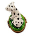 Miniature Dalmatian Dog Figurine for Dog Lovers Porcelain Limoges Dog French Trinket Box
