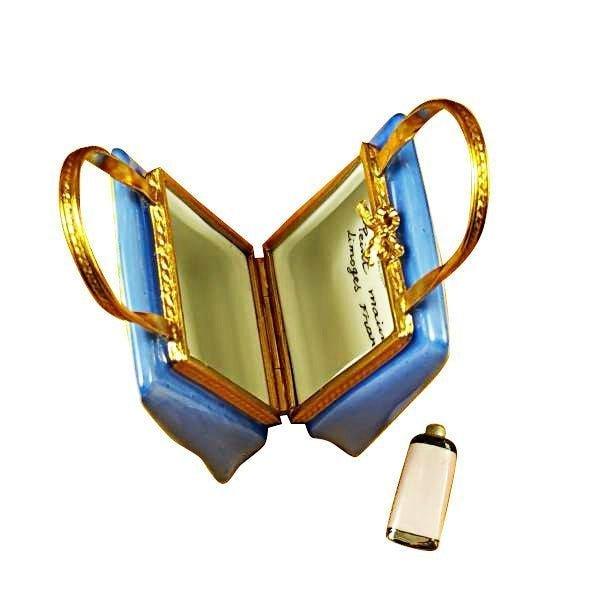 Monet Inspired Bag for Art Lovers Porcelain Limoges bag art fine limoges boxes French Trinket Box