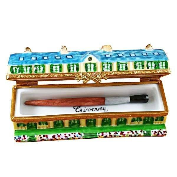 Monet's Residence Limoges Box for Art Lovers Porcelain Limoges art travel monuments French Trinket Box