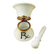 Mortar And Pestle Limoges Box For Medicine Lovers Porcelain Limoges professional French Trinket Box