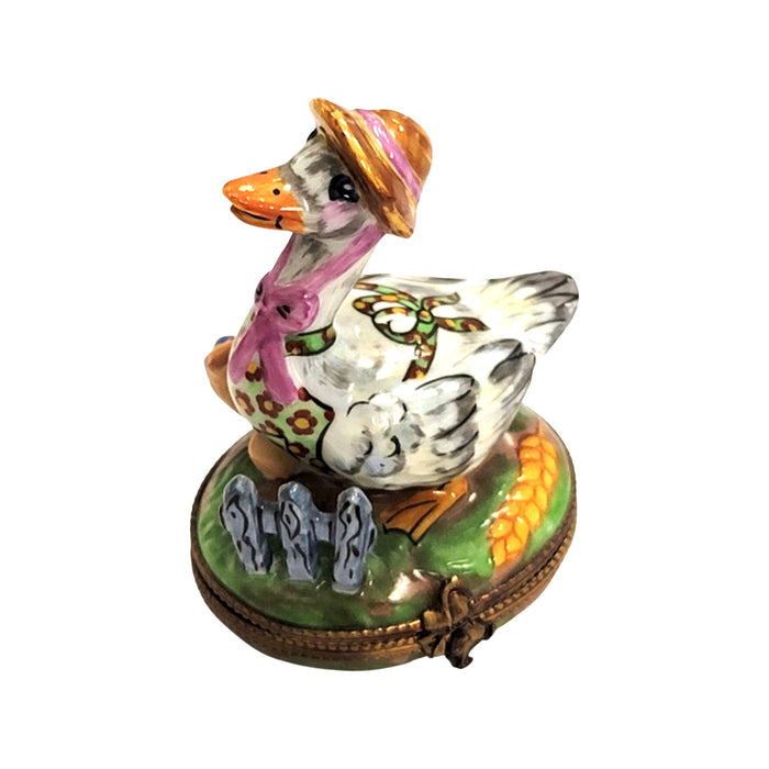 Mother Goose Limoges Box Porcelain Figurine-Fairy farm-CH9J162