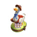Mother Goose Limoges Box for Collectors Porcelain Limoges Fairy farm bird Fairy Tale French Trinket Box