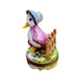 Mother Goose Limoges Box for Collectors Porcelain Limoges Fairy Tale farm bird French Trinket Box
