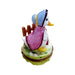 Mother Goose Limoges Box for Collectors Porcelain Limoges Fairy Tale farm bird French Trinket Box