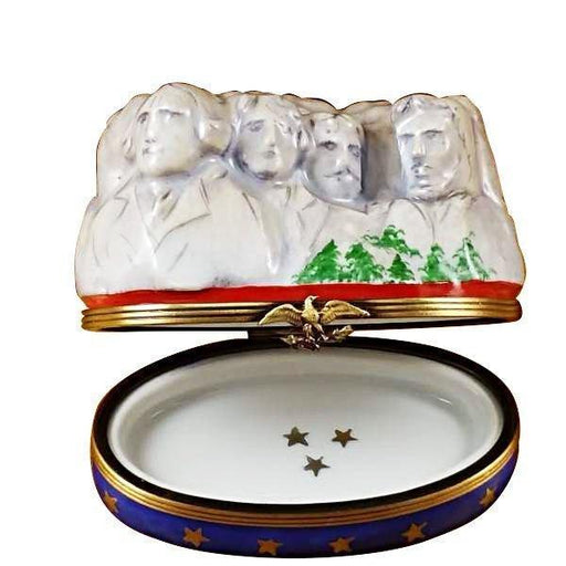 Mount Rushmore Limoges Box for Collectors Porcelain Limoges travel monuments united states French Trinket Box