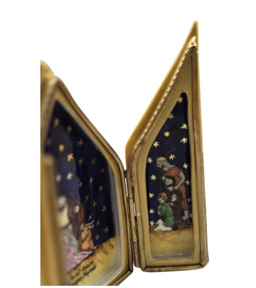 TRIPTYCH - NATIVITY Authentic Limoges Box