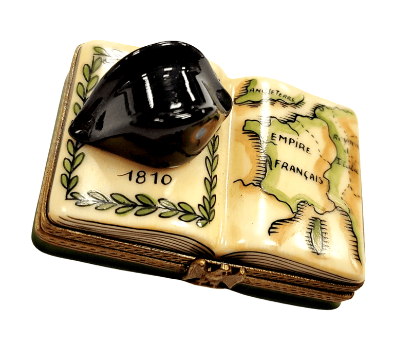 Napoleon Hat Limoges Box for History Enthusiasts Porcelain Limoges France French hat French Trinket Box
