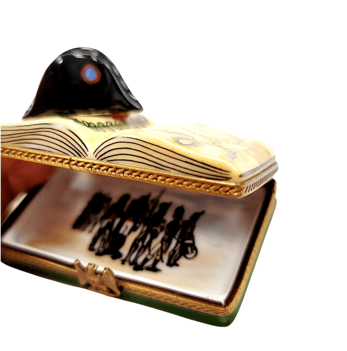 Napoleon Hat Limoges Box for History Enthusiasts Porcelain Limoges France French hat French Trinket Box