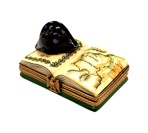 Napoleon Hat Limoges Box for History Enthusiasts Porcelain Limoges France French hat French Trinket Box