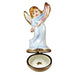 Nativity Angel for Holiday Decor Porcelain Limoges nativity angel French Trinket Box