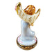 Nativity Angel for Holiday Decor Porcelain Limoges nativity angel French Trinket Box