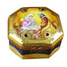 Nativity Octagon Collectible for Holiday Decor Porcelain Limoges nativity French Trinket Box