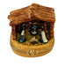 Nativity Scene Limoges Box for Holiday Decor Porcelain Limoges nativity French Trinket Box