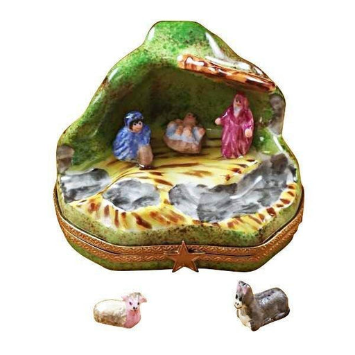 Nativity Scene for Christmas Collectors Porcelain Limoges nativity French Trinket Box