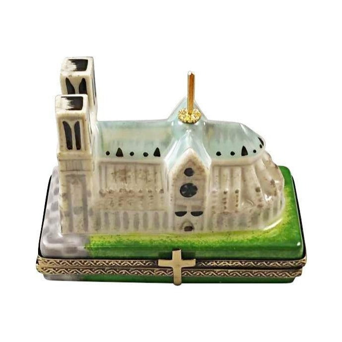 Genuine Rochard Notre Dame Limoges box painted by hand in France, from Limoges Boutique