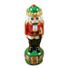 Nutcracker Limoges Box for Holiday Decor Porcelain Limoges nutcracker French Trinket Box