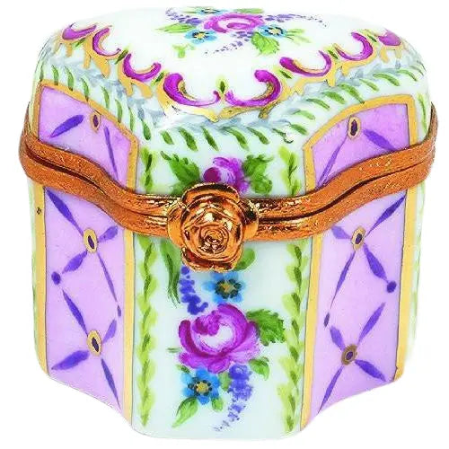 Elegant Perfume Bottles for Fragrance Lovers Porcelain Limoges Perfume French Trinket Box