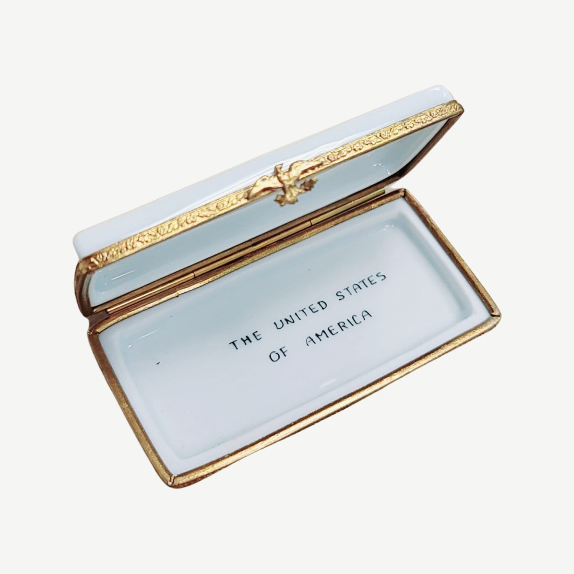 One dollar Bill Limoges Box Porcelain Figurine — {{ shop }}