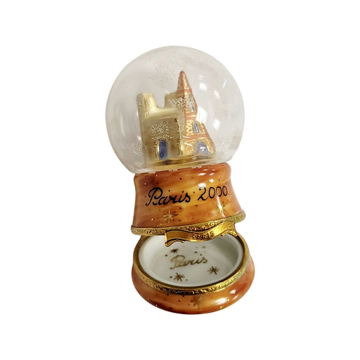 Eiffel Tower Globe for Collectors Porcelain Limoges France Paris monuments Limoges Box Travel French Trinket Box