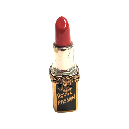 Passion Red Lipstick Figurine for Collectors Porcelain Limoges fashion limoges boxes French Trinket Box